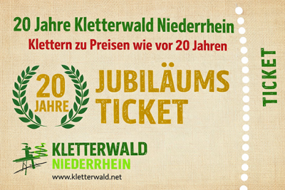 20 Jahre Kletterwald Niederrhein