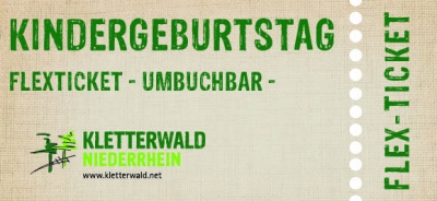 Flex Kindergeburtstag - Samstag und Sonntag ab 6 Kinder