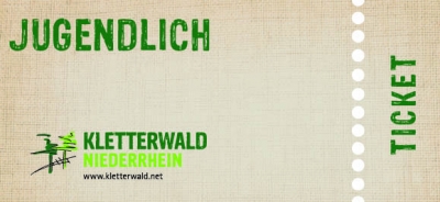 Ticket Jugendlich 13-17 Jahre - Schüler - Student